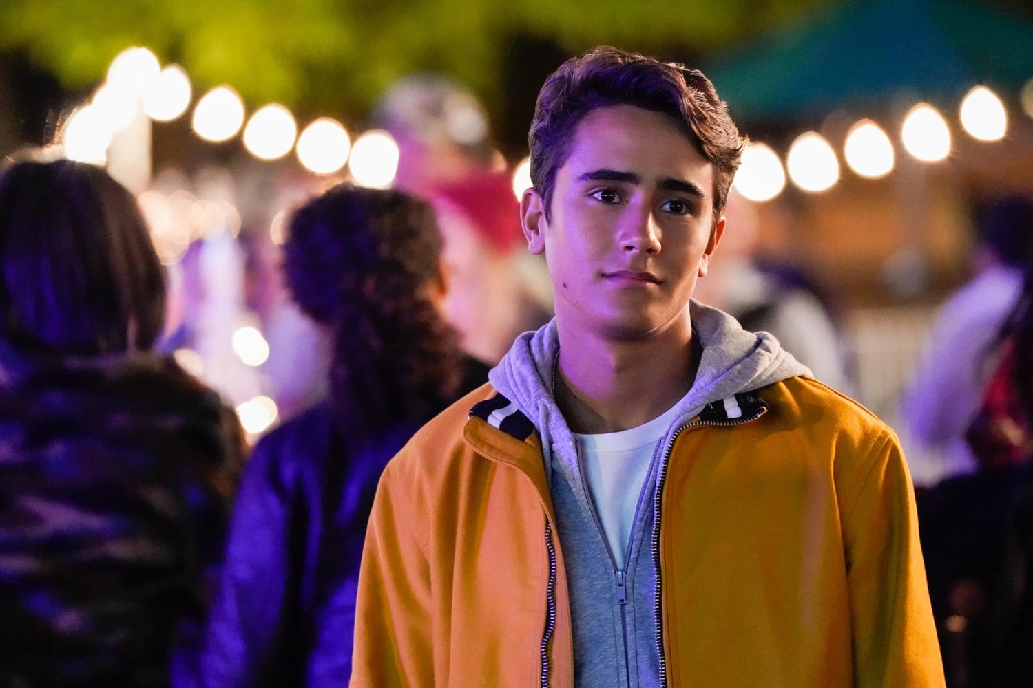 Michael Cimino stars as Victor Salazar in Hulu's "Love, Victor."