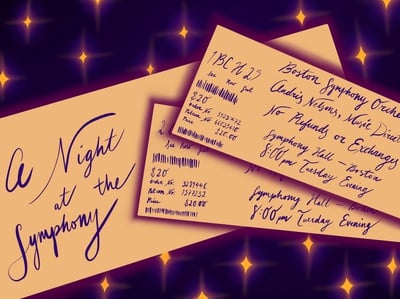 Cover image for A Night at the Symphony