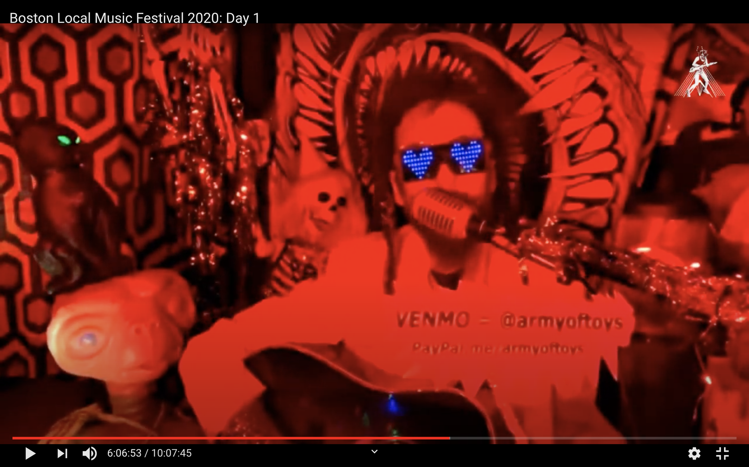 Sickert performs a special episode of Bunker Buds at the Boston Local Music Festival, and I tune in to watch.