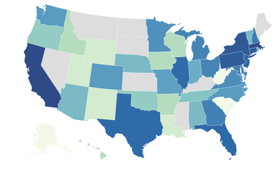 Cover image for Varsity Athletes Bubble Up from Concentrated Pockets Across U.S., Internationally