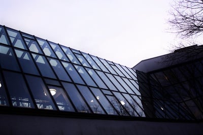 Cover image for Sunset at CRLS Skybridge
