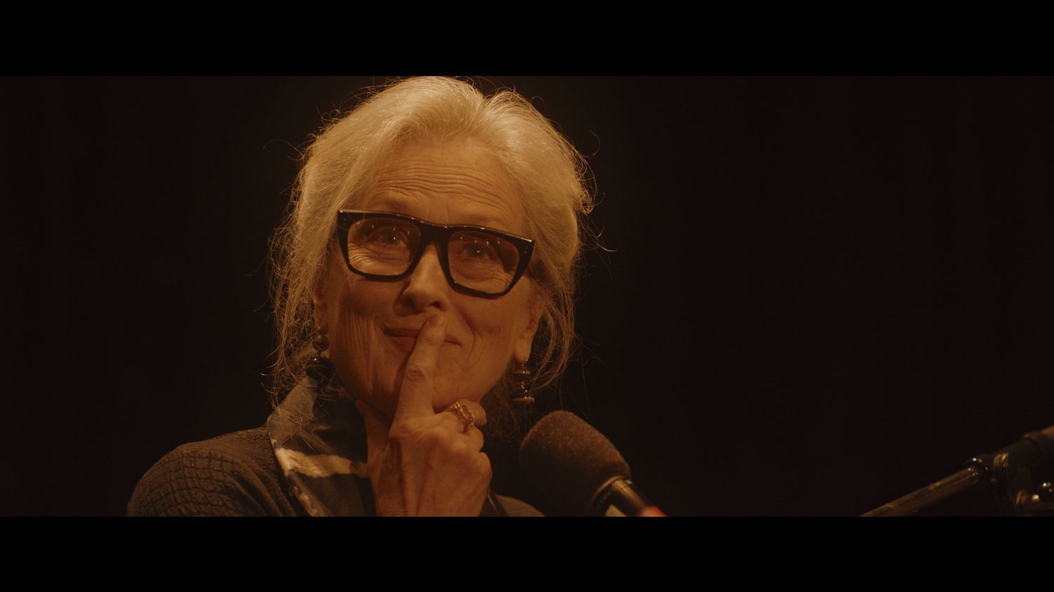Meryl Streep stars as Alice Hughes in "Let Them All Talk" (2020), directed by Steven Soderbergh.