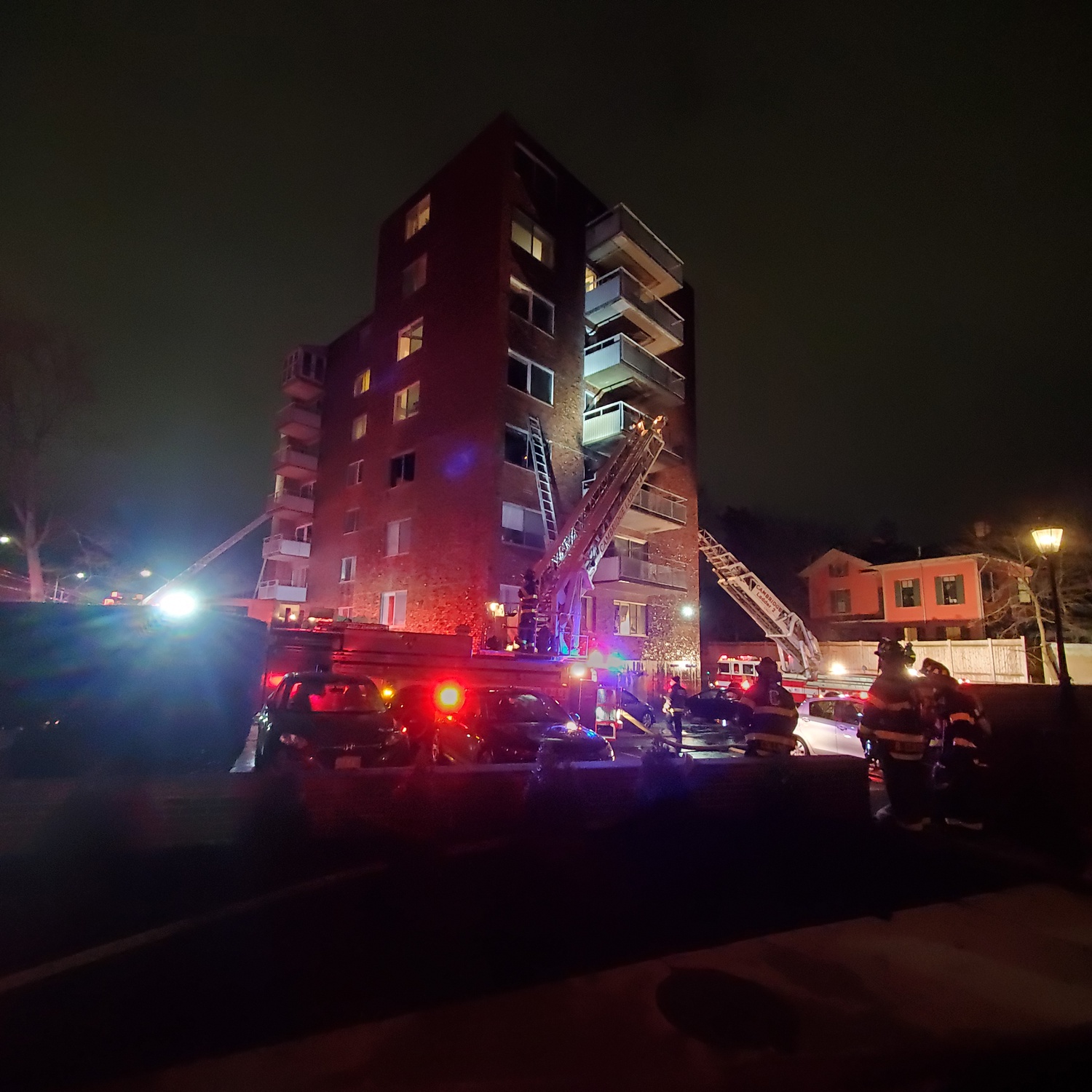 A fire at 14 Concord Ave. sparked last week by a defective refrigerator compressor in a third-floor apartment displaced 100 residents.