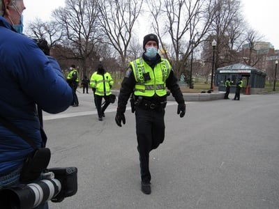 Cover image for Boston Police Inauguration Day
