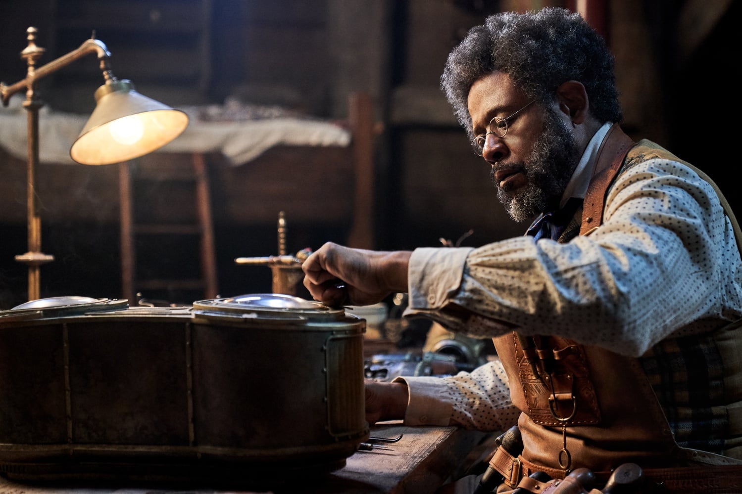 Forest Whitaker stars as Jeronicus Jangle in "Jingle Jangle: A Christmas Journey" (2020), directed by David Talbert.