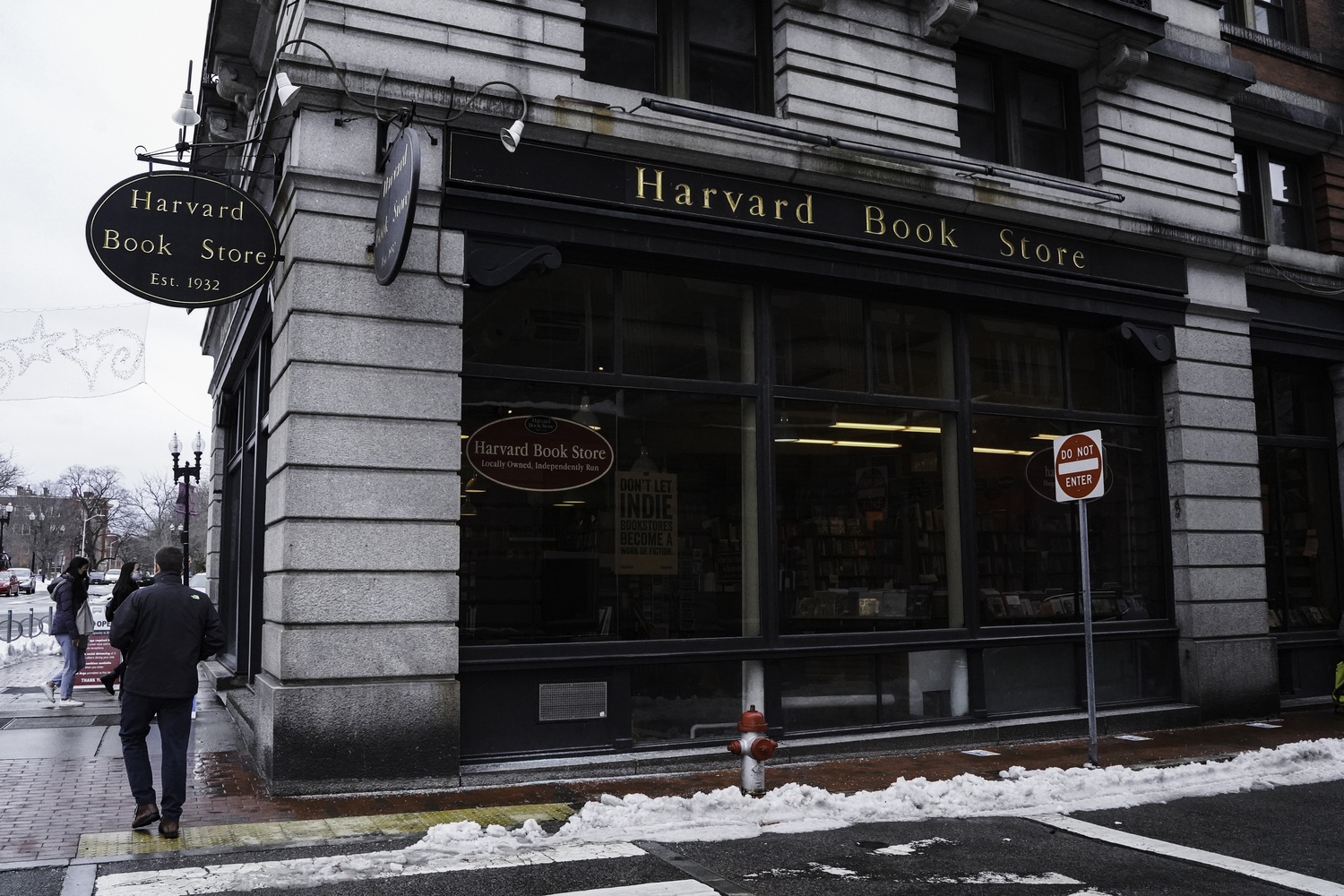 Harvard Book Store general manager Alex W. Meriwether said the store’s expenses are up and sales are down after nearly a year operating during the coronavirus pandemic.