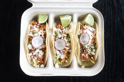 Cover image for La Ventana Chipotle Chicken Tacos