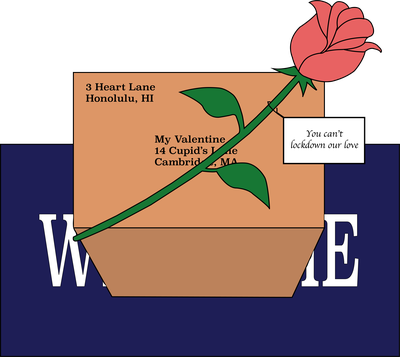 Cover image for Valentine's Day During COVID