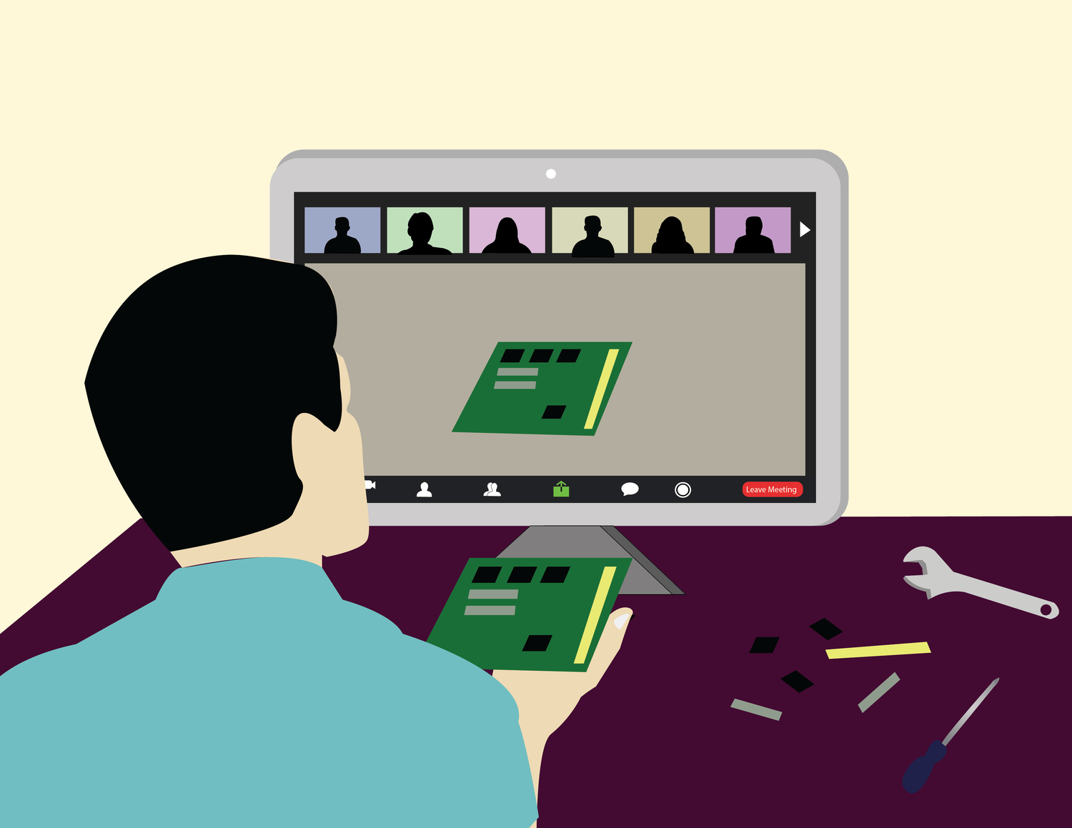 Many courses at the School of Engineering and Applied Sciences have turned to labs conducted at home, using kits mailed to students.