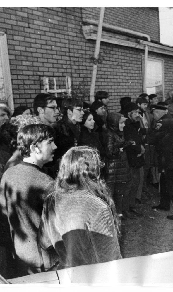 Protest over the planned demolition of Barry’s Corner resulted in confrontation with the police in the 1960s.