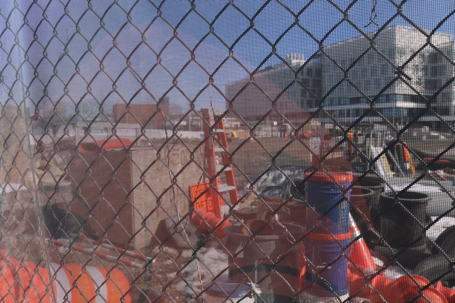 Construction continues near Harvard's Science and Engineering Complex in Allston.