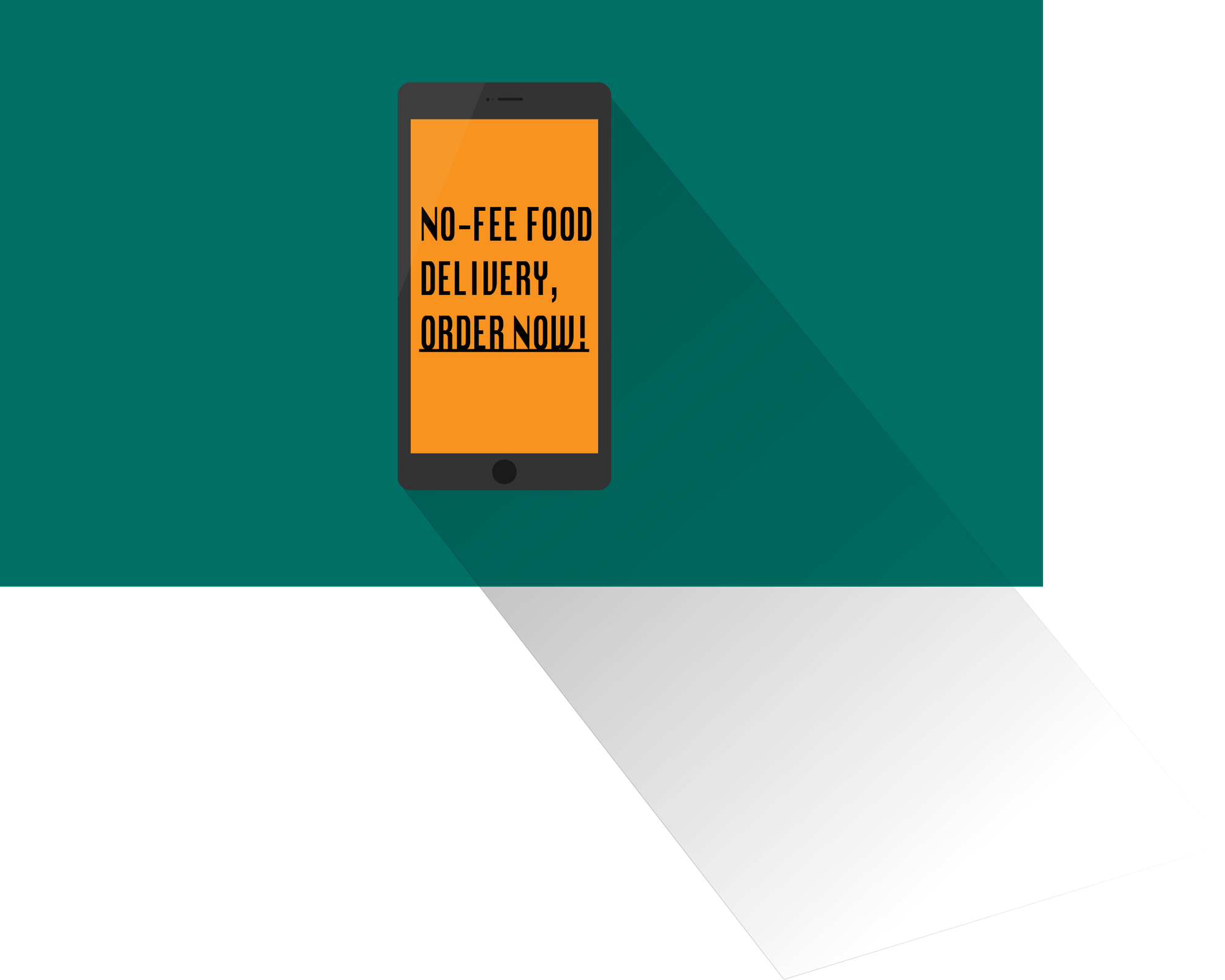 A food delivery app.