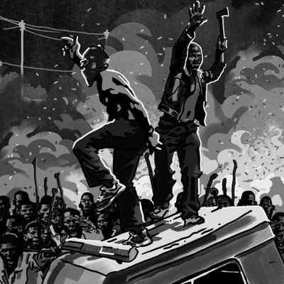 Cover image for ‘Rainforest’ Review: Noname ft. Marx