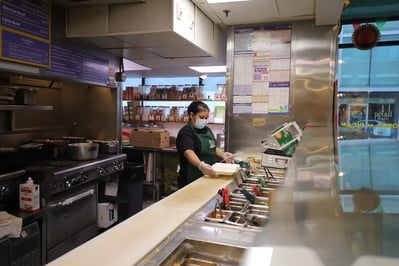 Cover image for In Photos: The Front Lines of Harvard Square