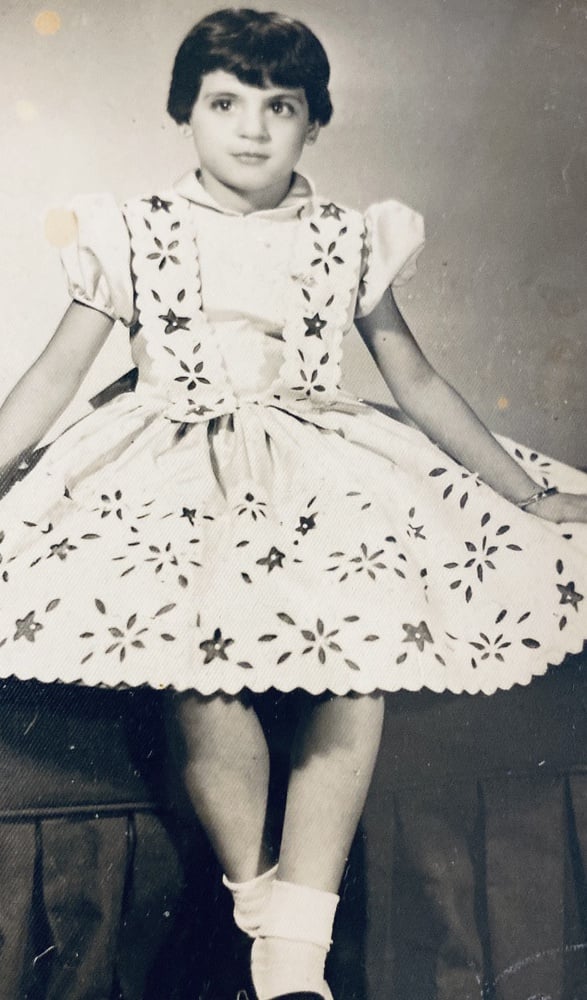 Nina's grandmother as a child.