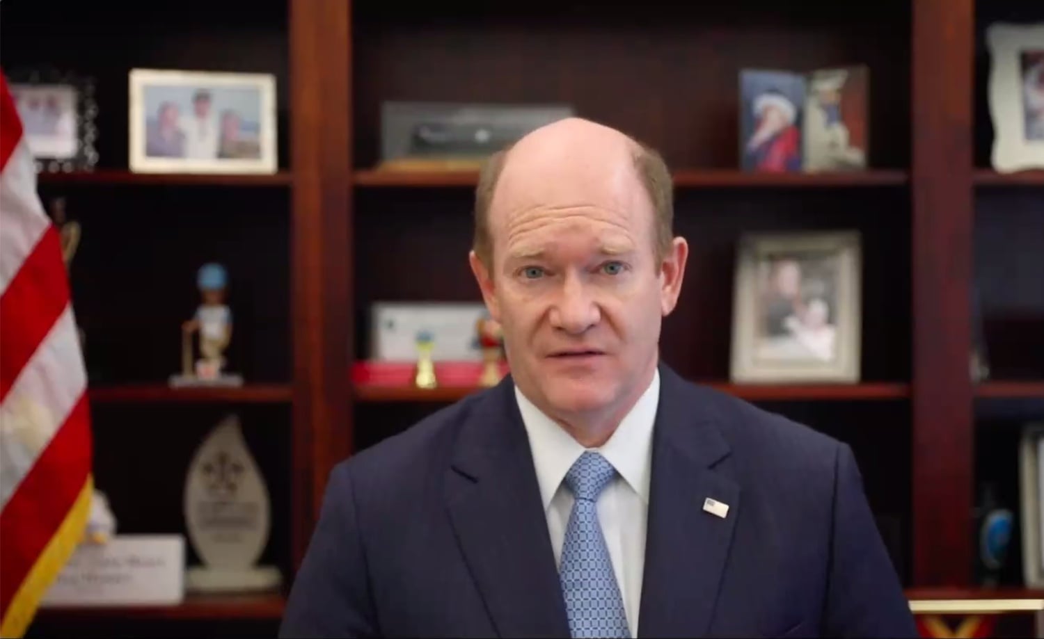 United States Senator Christopher A. “Chris” Coons (D-Del.) delivered opening remarks during Wednesday's event.