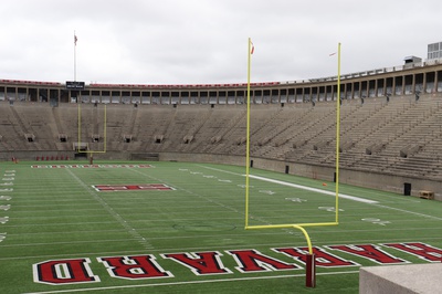 Cover image for Undergrads Look Forward to First Harvard-Yale Game at Harvard Stadium in Six Years