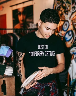 Cover image for Juan S. Cardenas-Duque, Boston Temporary Tattoos