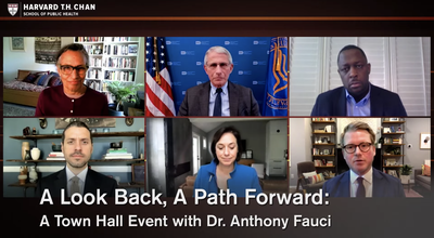 Cover image for Fauci Townhall