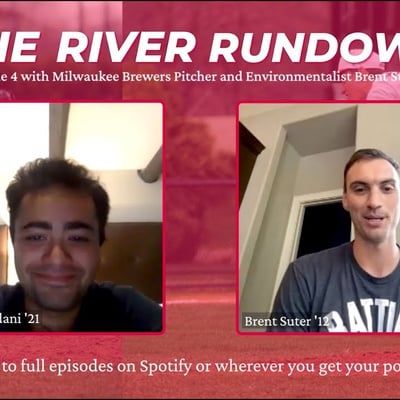 Cover image for The River Rundown Ep. 4 Teaser with Milwaukee Brewers Pitcher Brent Suter '12