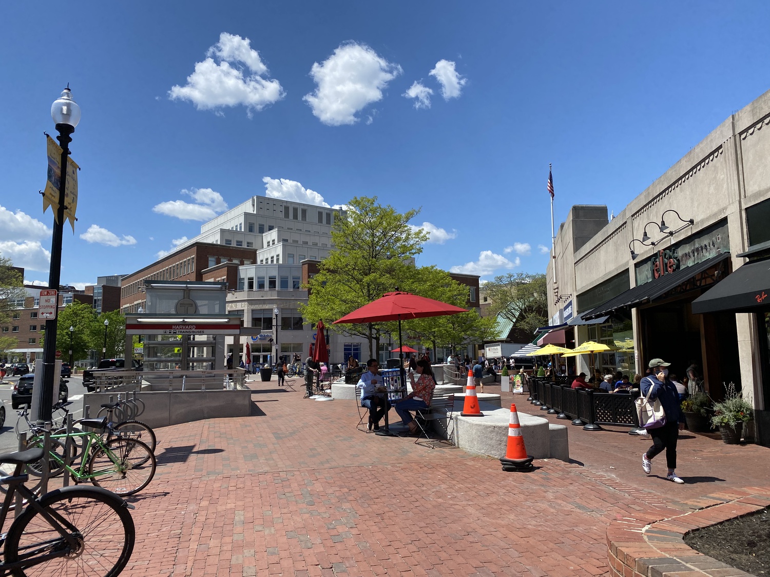 After a year of uncertainty, Harvard Square business owners are looking forward to welcoming more tourists and students to the Square now that Covid-19 vaccines are readily available in Massachusetts.