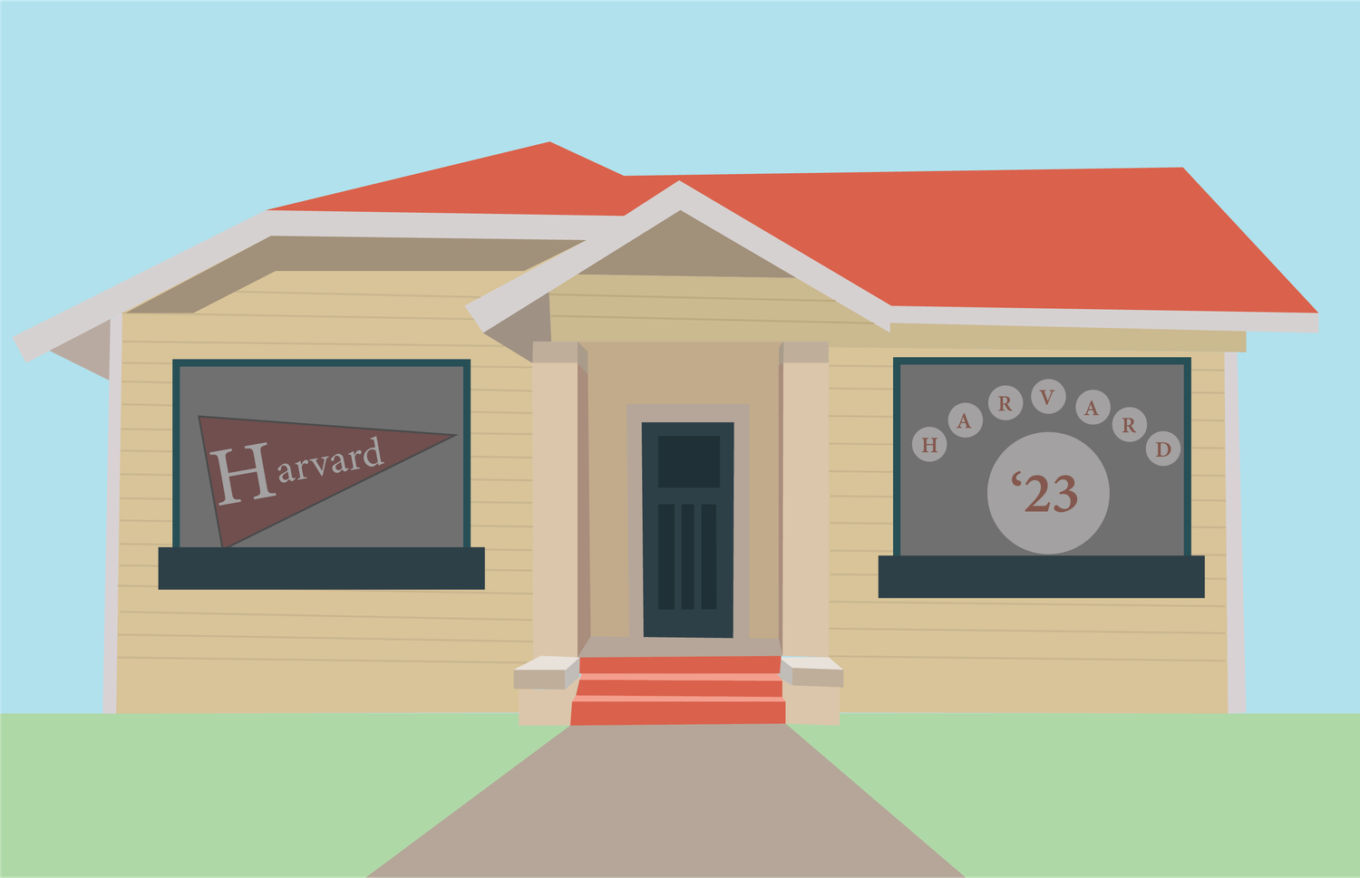 Many students made their homes in off-campus houses and apartments this year, either barred from campus as a result of the public health crisis or opting to avoid the strict residential guidelines for those in the dorms.