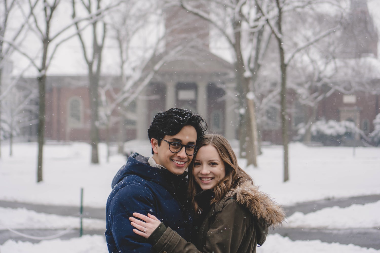 “We knew we wanted to be together forever,” Justin Gonzalez says of his relationship with his wife Emily. “So why prolong the inevitable?”