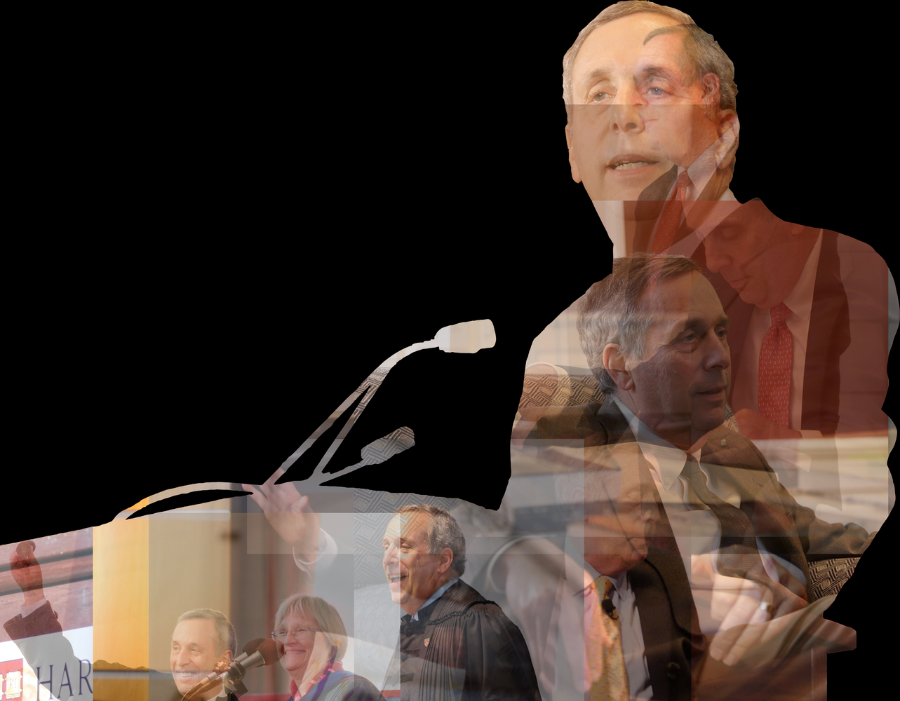 University President Lawrence S. Bacow has faced the greatest challenge of his tenure steering Harvard's 12 schools through the coronavirus pandemic.