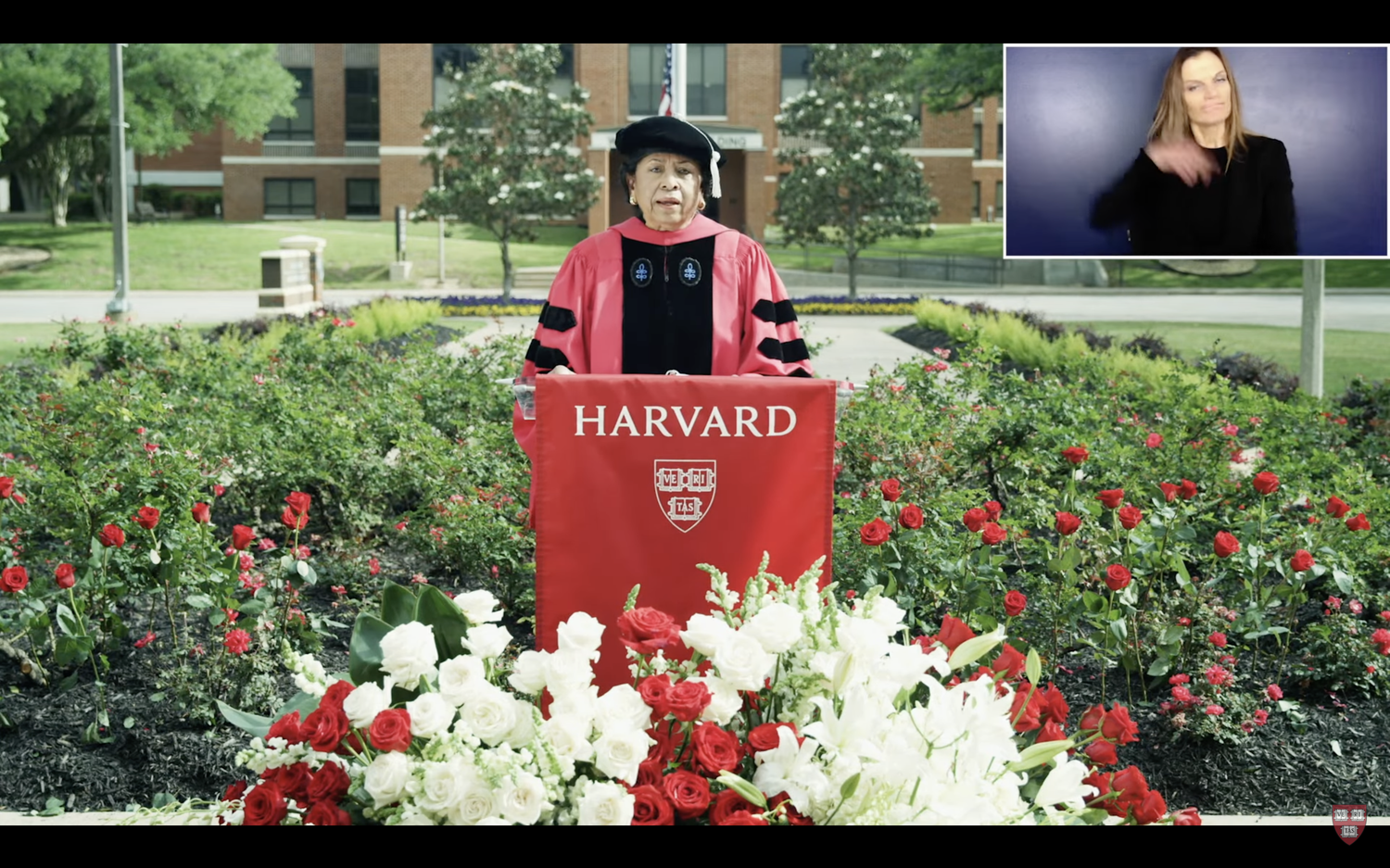 In the ceremony’s principal address, Ruth J. Simmons, the president of Prairie View A&M University, drew on the story of her segregated upbringing in Houston and called on Harvard and its graduates “to be a force for inclusion.”