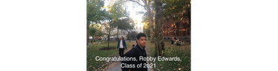 Cover image for Robbie Edwards - Commencement 2021