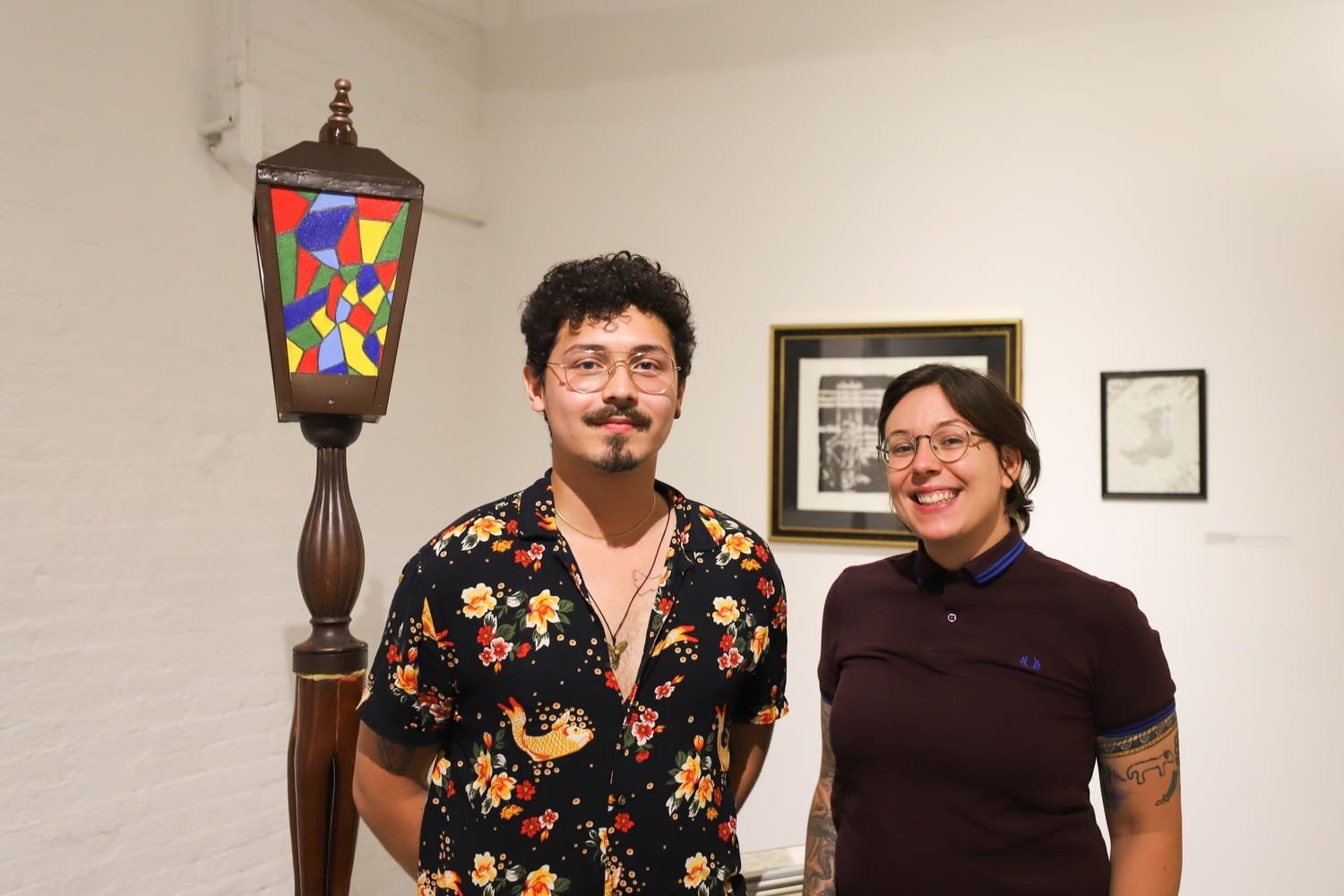 “some assembly required” curators Jasper A. Sanchez and Ena Kantardžić.