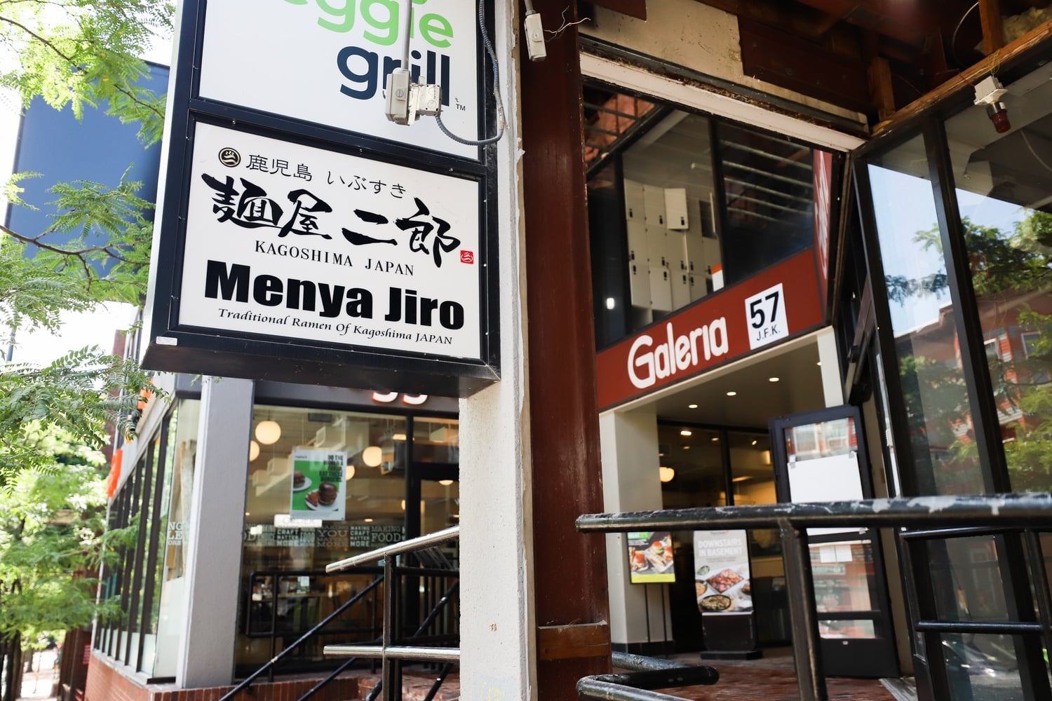 Ramen restaurant Menya Jiro opened in the Crimson Galleria at 57 JFK St. this month.
