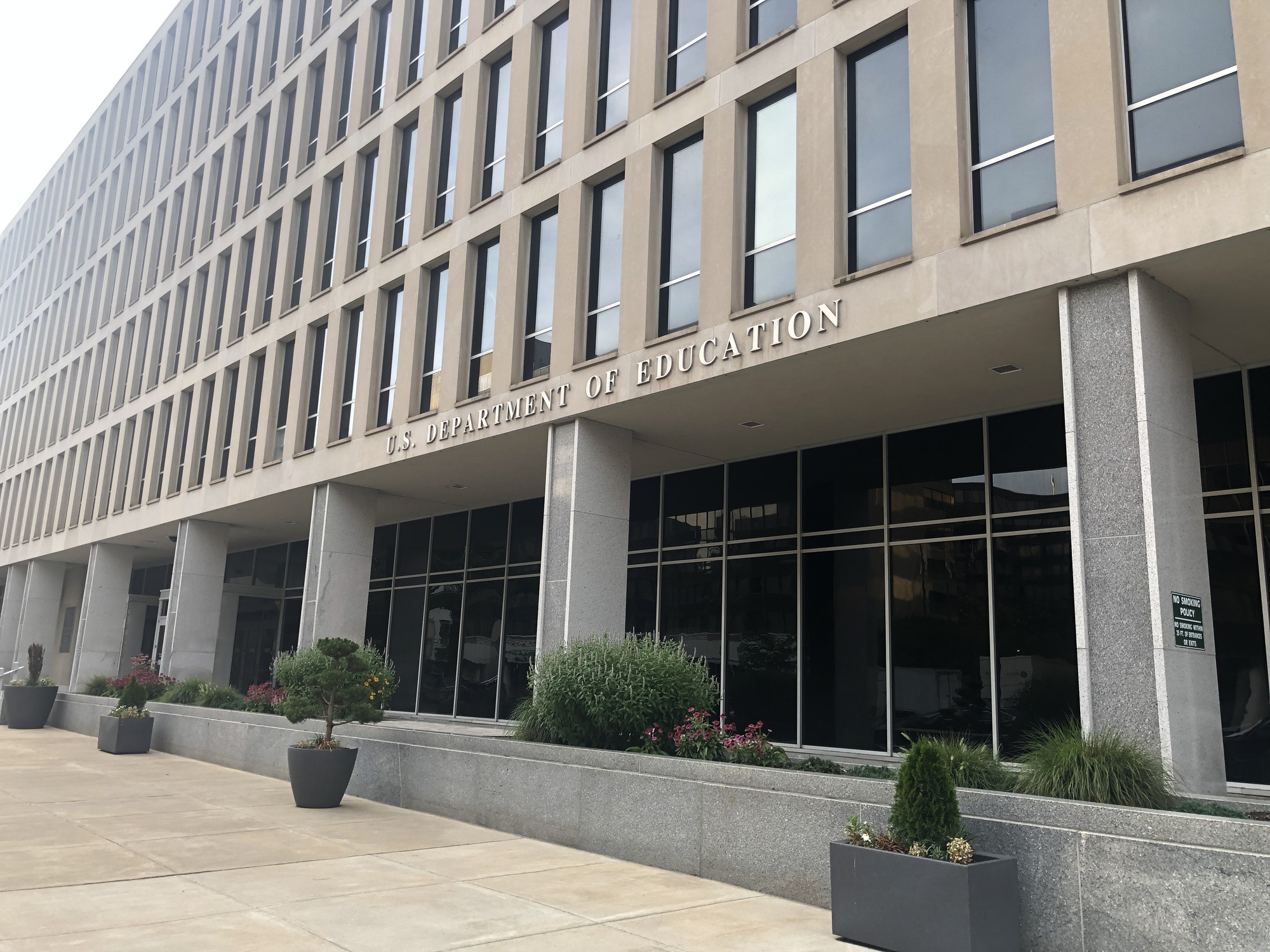 The Lyndon Baines Johnson Department of Education building in Washington, D.C.