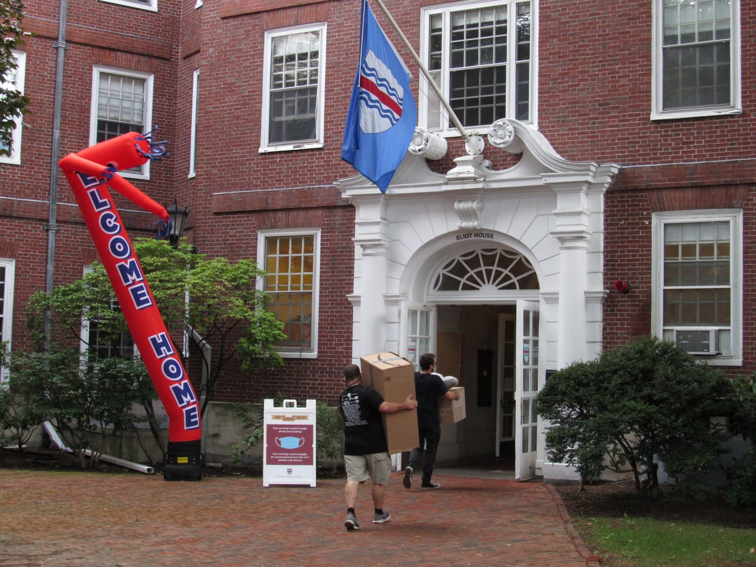 Undergraduates returned to campus in late August for the first semester with normal full housing density, in-person dining, and classes since Spring 2020.