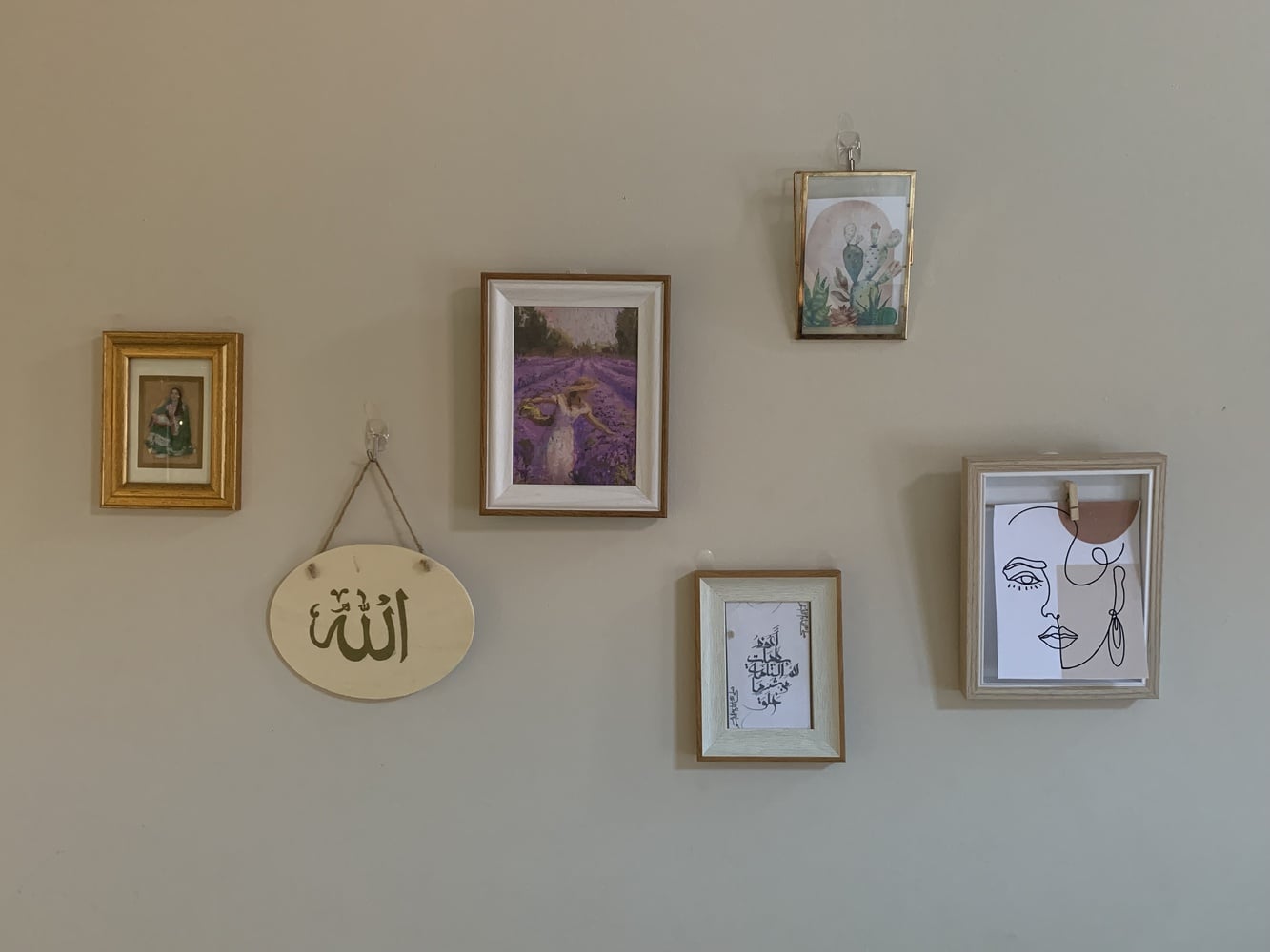 Some of our author's own room decor, carefully curated and placed.