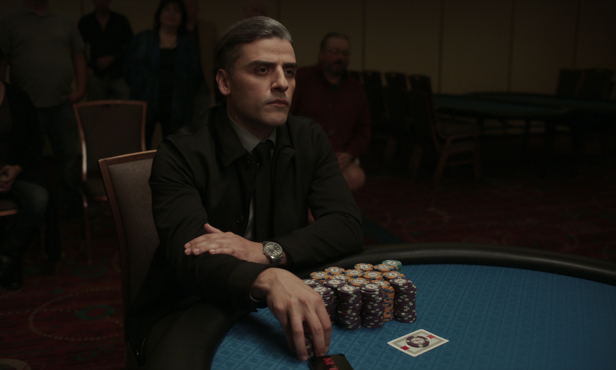 Oscar Isaac stars as William in "The Card Counter."