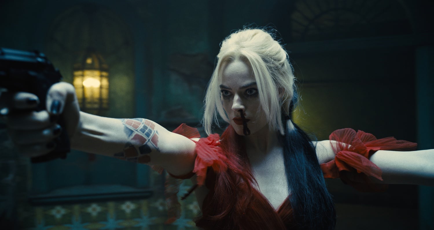 Margot Robbie stars as Harley Quinn in "The Suicide Squad" (2021), directed by James Gunn.