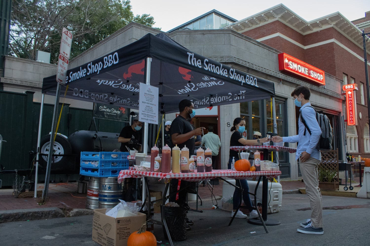 The Smoke Shop BBQ and the Harvard Square Business Association hosted the "Hoedown on Holyoke" on Sunday.