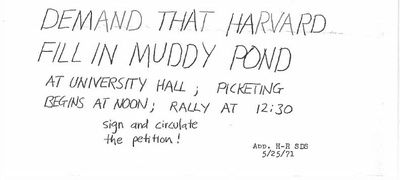 Cover image for Muddy Pond Demonstration 1