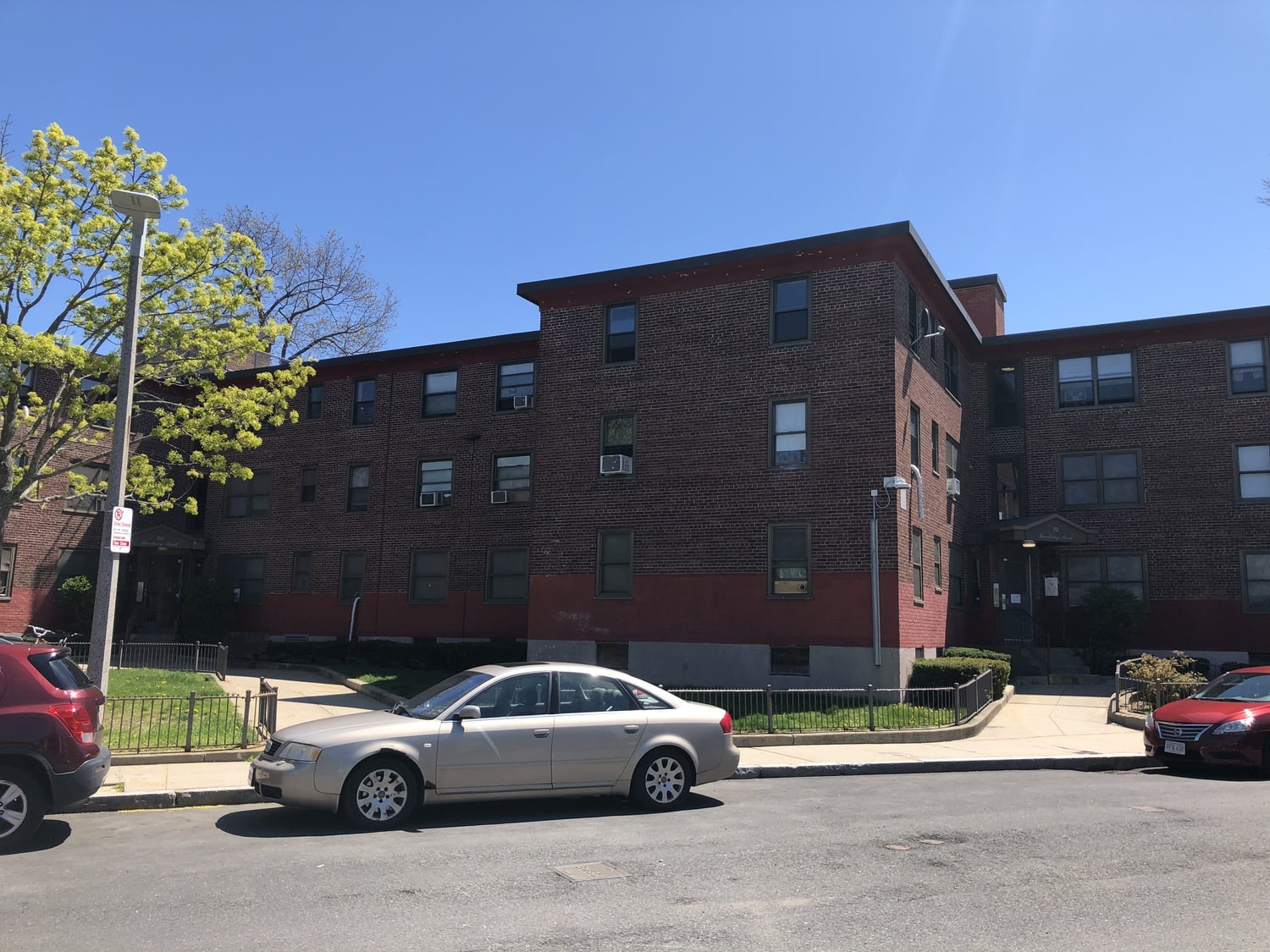 The Johnson family lived at 60 Brookway Road in Roslindale. Archdale, the development they called home, is a 281-unit public housing complex, where families pay 32% of their income toward rent.
