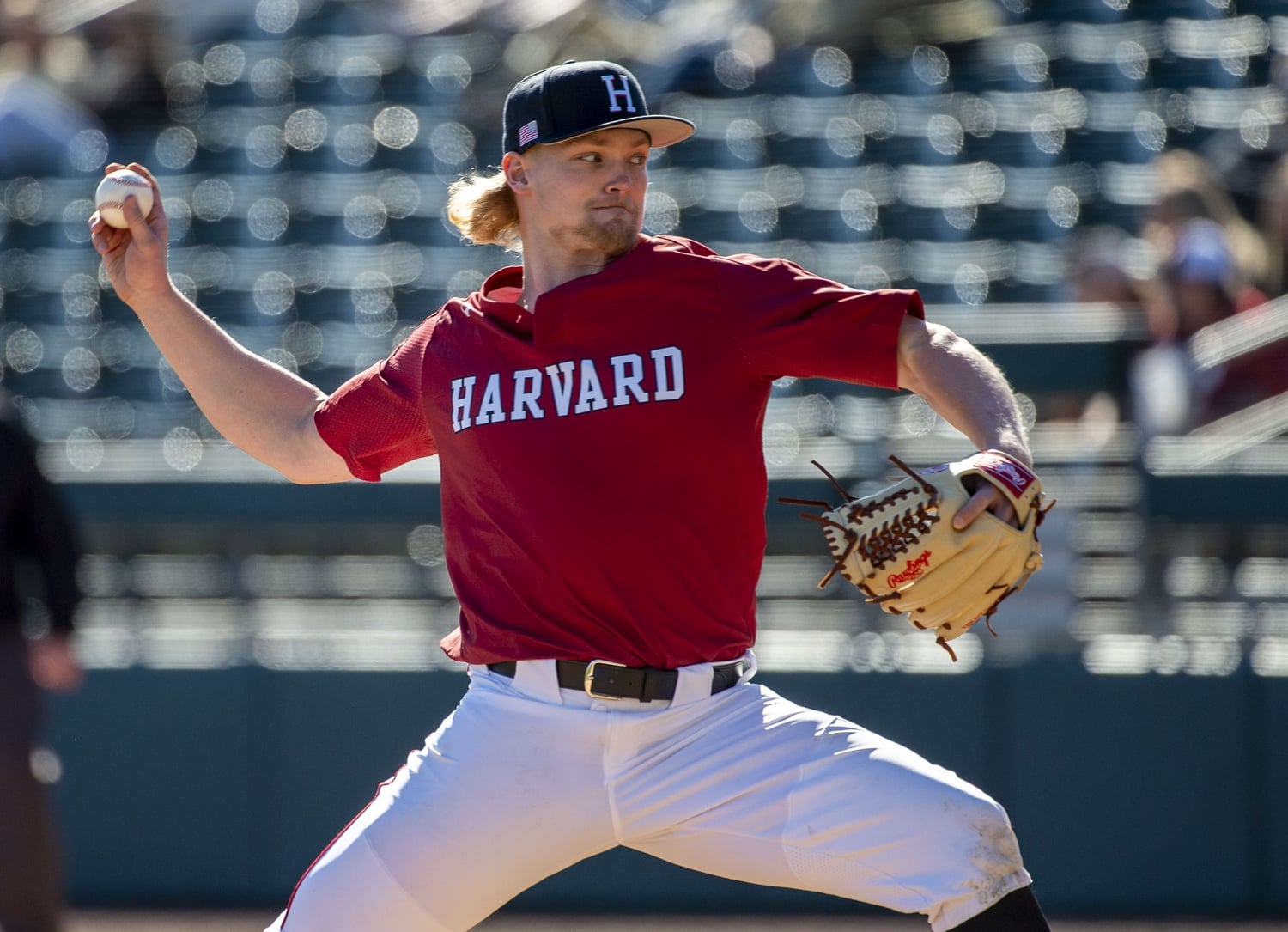 Holt made just two starts for Harvard, but the two-sport college athlete feels that his time with the Crimson was crucial to his development.