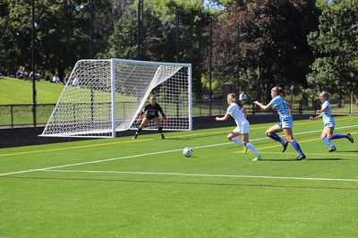 Cover image for Pair of Second-Half Goals Propels Undefeated Women’s Soccer Past Yale