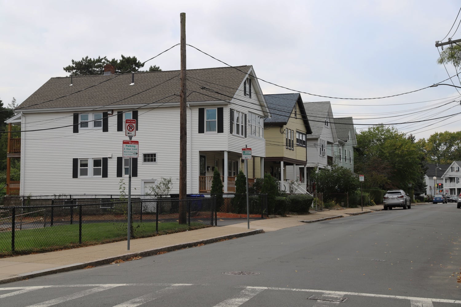 Kingsley Street is just one of the many roads in Allston undergoing a period of gentrification, with average home prices jumping from $350,000 to $500,000 between 2011 and 2019.