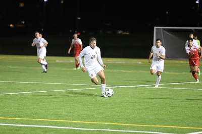 Cover image for Men’s Soccer Emerges Victorious over BU, 2-1