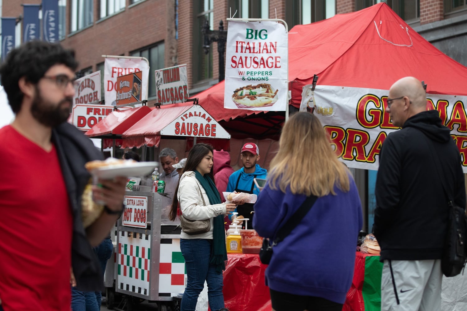 Live performances, arts and crafts, and street food spilled into Harvard Square Sunday as the Harvard Square Business Association hosted its 42nd Annual Oktoberfest.