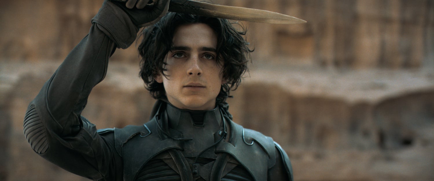 Timothée Chalamet stars in "Dune" (2021), directed by Denis Villeneuve