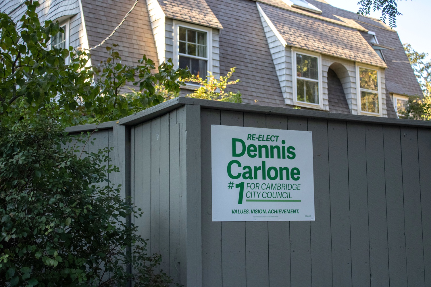 Cambridge City Council Candidates talked about arts and culture in a forum on Tuesday and are starting to distribute lawn signs. Elections will be held Nov. 2.