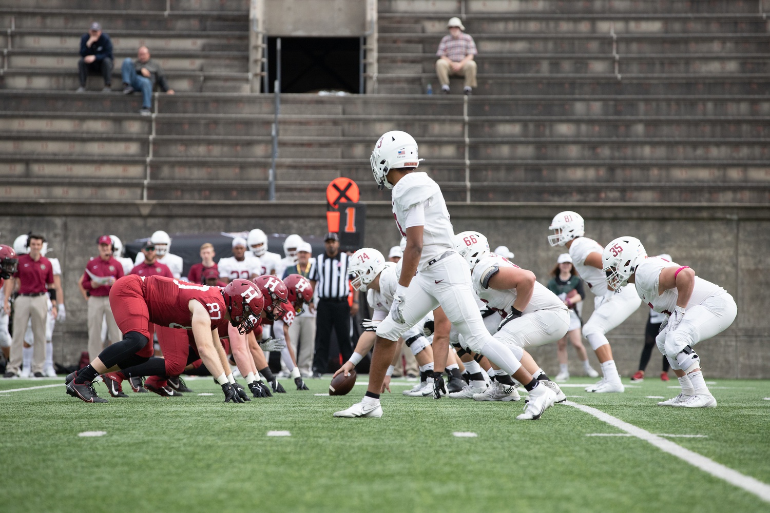 Harvard’s defense stayed strong in its final non-conference matchup of the season, keeping the Panthers out of the end zone while only giving up a single field goal.