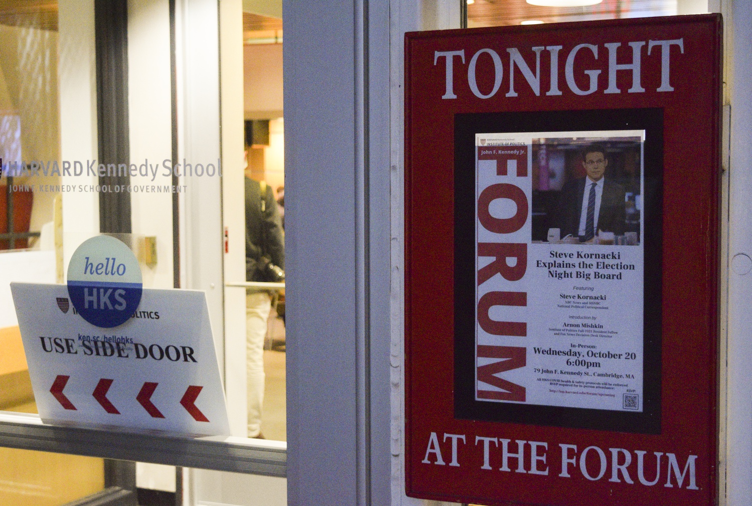 Steve Kornacki, NBC News and MSNBC National Political Correspondent, spoke at the IOP Wednesday night to explain the workings of the election night "big board."