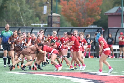 Cover image for Women’s Rugby Takes First Loss of Season to Ivy Rival Dartmouth